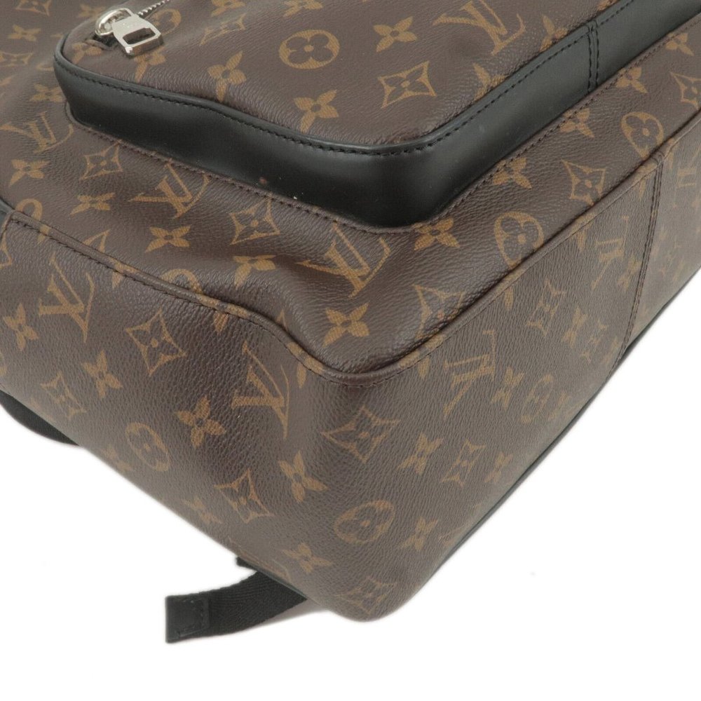 Macassar Josh Monogram Canvas Backpack - Picture 6 of 10